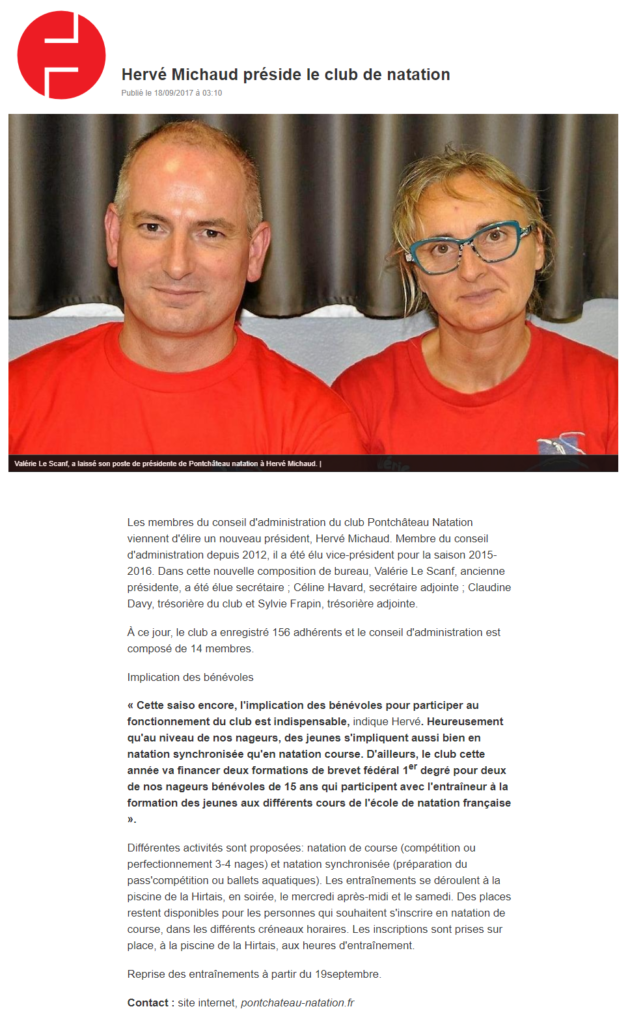 Ouest France - 18/09/2017